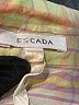 Escada Plaid Yellow Long Sleeve Button-Down Shirt Size EU 40 / US 10 - photo 6