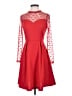 Allegra K Hearts Red Cocktail Dress Size XS - photo 1
