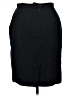 Lands' End 100% Wool Solid Black Wool Skirt Size 16 - photo 2