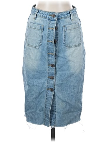 Marine Layer Denim Skirt (view 1)