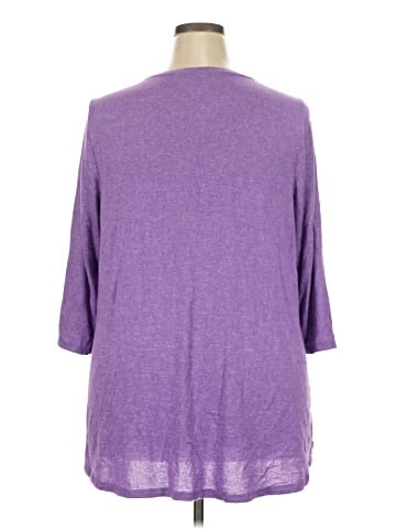 Lane Bryant 3/4 Sleeve Top (view 2)
