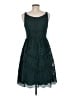 Ann Taylor Teal Cocktail Dress Size 6 - photo 2