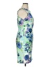 Connected Apparel Print Blue Cocktail Dress Size 14 - photo 4