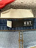 Kut from the Kloth Solid Blue Jeans Size 10 - photo 4