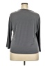 Rafaella Gray 3/4 Sleeve Top Size 2X - photo 2