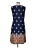 Reborn Paisley Blue Casual Dress Size L - photo 2