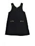 Zara Solid Black Dress Size 11 - 12 - photo 1