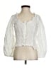 Sandy Liang White 3/4 Sleeve Blouse Size 2 - photo 1