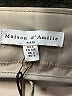 Maison d' Amelie Solid Gray Casual Pants Size S - photo 4