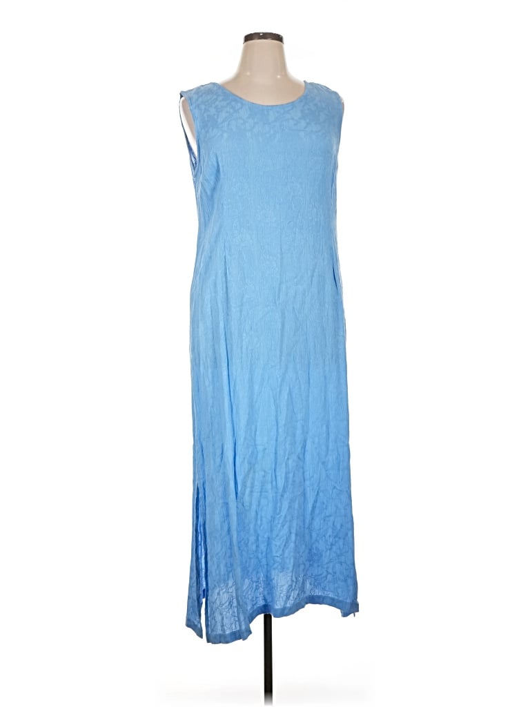 Pre-owned White Stag Casual Dress In Blue