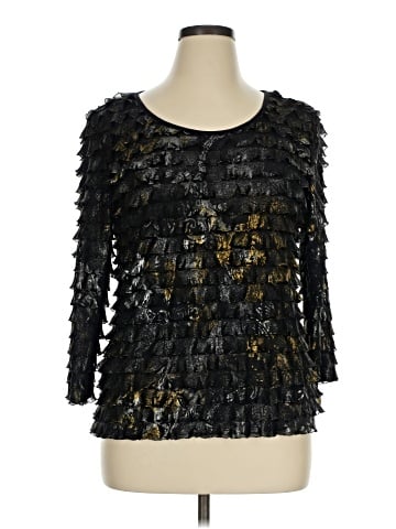 Notations 3/4 Sleeve Top (view 1)