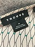 Trouve 100% Polyester Gray Short Sleeve Blouse Size M - photo 7