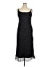 K Studio 100% Polyester Polka Dots Black Casual Dress Size 14 - photo 1