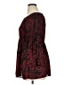 Spense 100% Polyester Burgundy Kimono Size XL - photo 5
