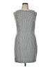 AGB Chevron-herringbone Gray Casual Dress Size 14 - photo 1