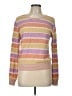 Veronica Beard Stripes Orange Pullover Sweater Size L - photo 1