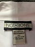 Notations 100% Polyester White Long Sleeve Blouse Size XL - photo 7