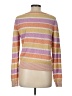 Veronica Beard Stripes Orange Pullover Sweater Size L - photo 2