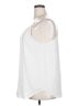 Ann Taylor LOFT 100% Polyester White Sleeveless Blouse Size XXL - photo 5