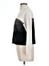 Anne Klein Color Block Gray Black Pullover Sweater Size L - photo 5