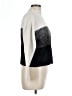 Anne Klein Color Block Gray Black Pullover Sweater Size L - photo 4