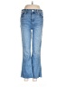 Le Jean Hearts Blue Jeans Size 29 waist - photo 1