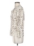 Rails Animal Print Ivory 3/4 Sleeve Blouse Size XS - photo 5