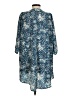 Lularoe 100% Polyester Blue Kimono Size S - photo 2