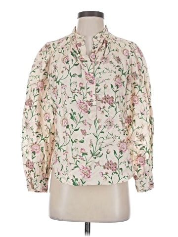 La Vie Rebecca Taylor 3/4 Sleeve Blouse (view 1)
