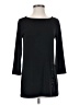Joan Vass Solid Black Casual Dress Size S - photo 1
