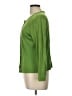 L.L.Bean Green Long Sleeve Blouse Size L - photo 5