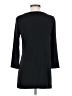 Joan Vass Solid Black Casual Dress Size S - photo 2