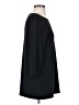 Joan Vass Solid Black Casual Dress Size S - photo 4