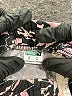 Puma 100% Polyester Print Pink Athletic Shorts Size 2T - photo 3
