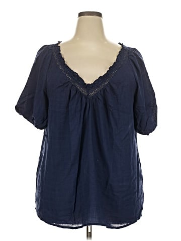 Torrid Short Sleeve Blouse (view 1)
