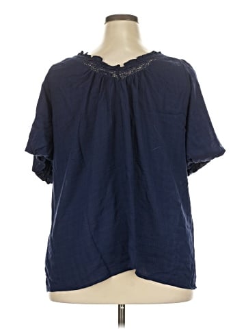 Torrid Short Sleeve Blouse (view 2)