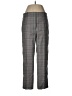 Calvin Klein 100% Lana Wool Plaid Gray Wool Pants Size 4 - photo 1