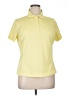 Nike Golf 100% Polyester Yellow Short Sleeve Blouse Size XL - photo 1