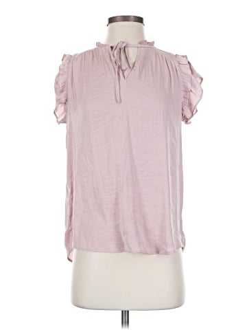 RACHEL Rachel Roy Short Sleeve Blouse (view 1)