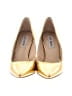 Steve Madden Metallic Gold Heels Size 7 1/2 - photo 2