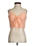 NBD 100% Polyester Orange Sleeveless Blouse Size S - photo 1