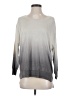 Chan Luu Gray Long Sleeve Silk Top Size S - photo 1