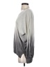 Chan Luu Gray Long Sleeve Silk Top Size S - photo 5