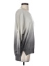 Chan Luu Gray Long Sleeve Silk Top Size S - photo 4