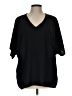 ee:some 100% Polyester Black 3/4 Sleeve Blouse Size L - photo 1