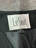 Le Suit 100% Polyester Black Blazer Size 16 - photo 6