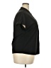 Unbranded 100% Polyester Black Short Sleeve Blouse Size 2XL - photo 4