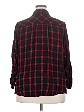 Lane Bryant Long Sleeve Button-Down Shirt (view 2)