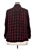 Lane Bryant Plaid Red Long Sleeve Button-Down Shirt Size 18 - photo 2