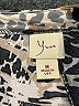 Yvos Print Gray Cocktail Dress Size M - photo 7